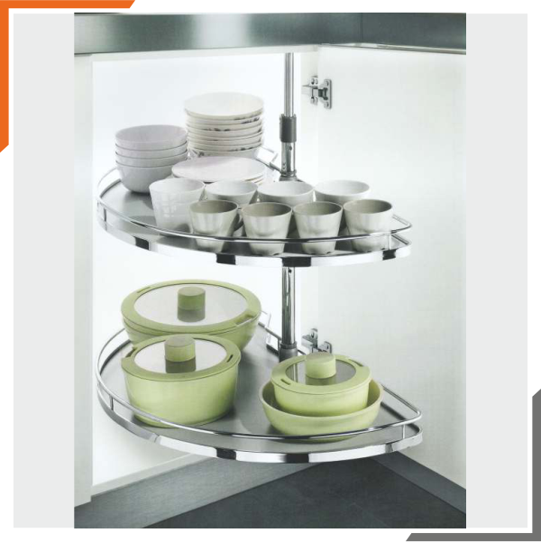 Dee Tray Unit with Wooden Base