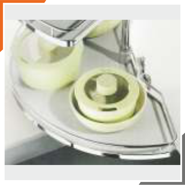 Dee Tray Unit with Wooden Base