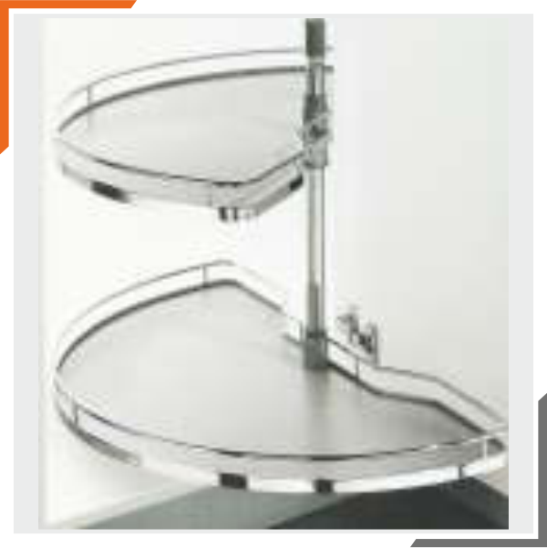 Dee Tray Unit with Wooden Base