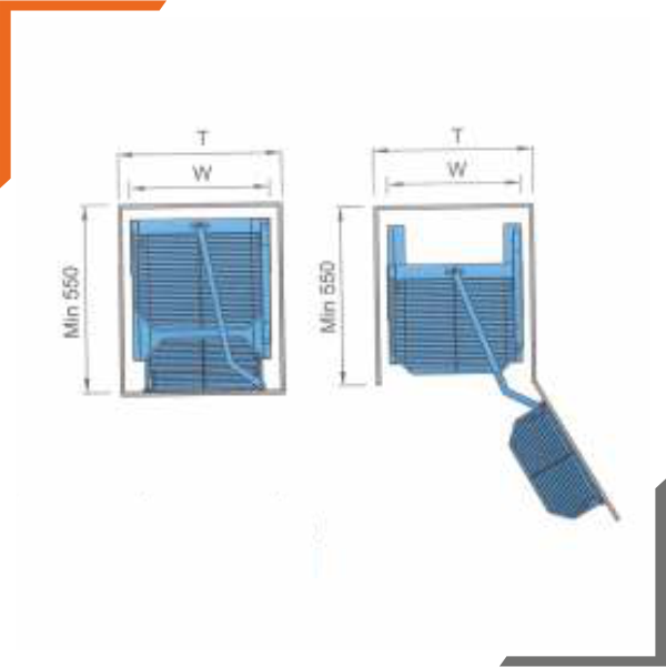 Pantry Pullout Unit Decomica