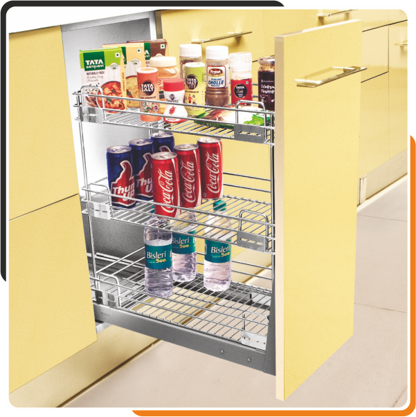 Pull-Out Organizer (Three Shelf)