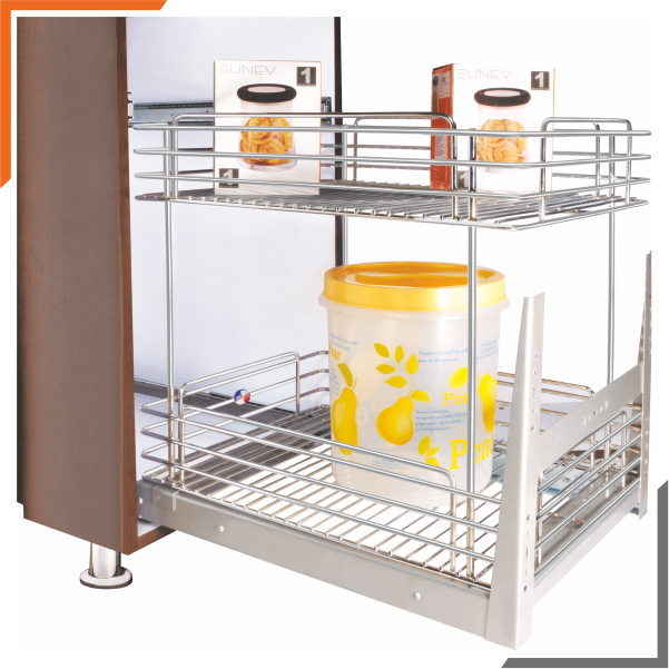 Pullout Organiser (Two Shelf)