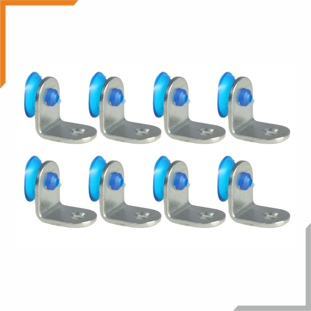 Stainless Steel L-Button (3-10 Gram)