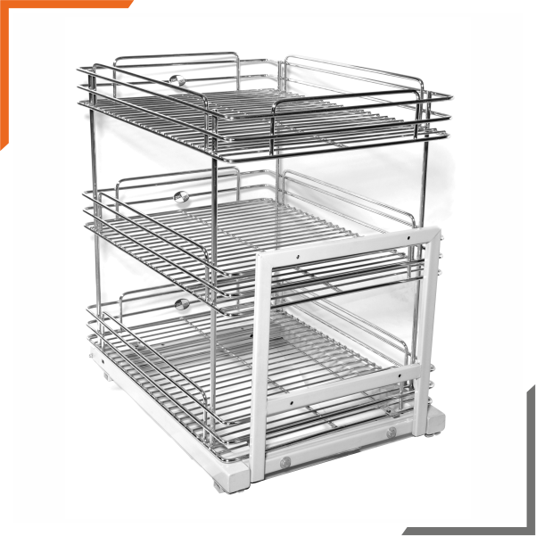 Pullout Organiser (Three Shelf)