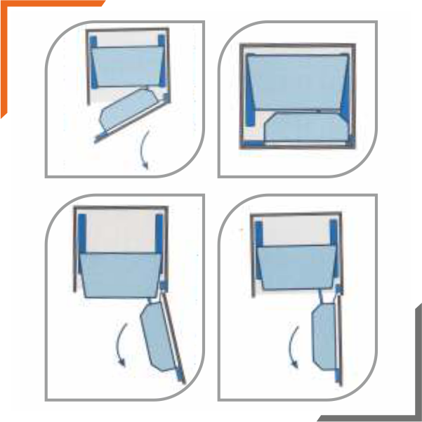 Pantry Pullout Unit Diamond Style