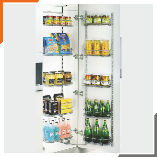 Pantry Pullout Unit with Wire basket