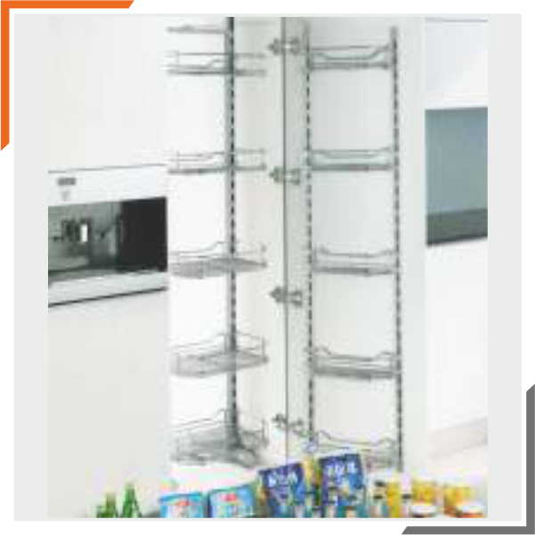 Pantry Pullout Unit with Wire basket