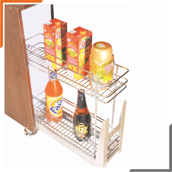 Bottle Pullout (Two Shelf)