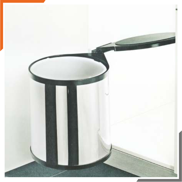 Auto Lid Bin with PVC Bucket