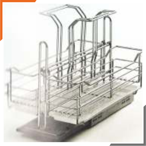 Base Frame Liquid Rack Clear Liquid Rack – Zinc Plus