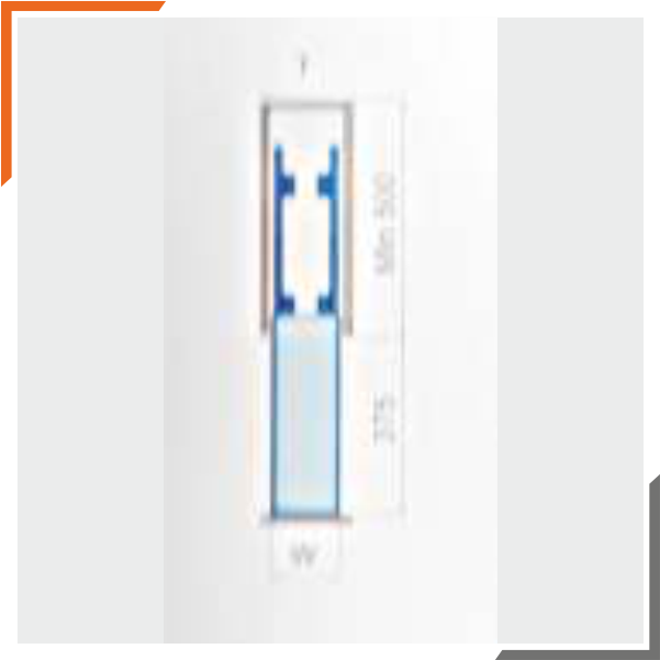 SS Satin Bottle Pullout with (Two Shelves)