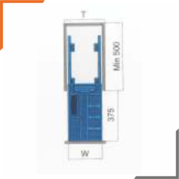 SS Satin Pullout Organiser (Three Shelves)