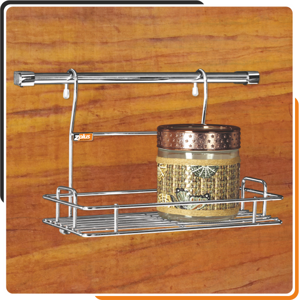 Multi Purpose Hanging Rack (Single) – Zinc Plus