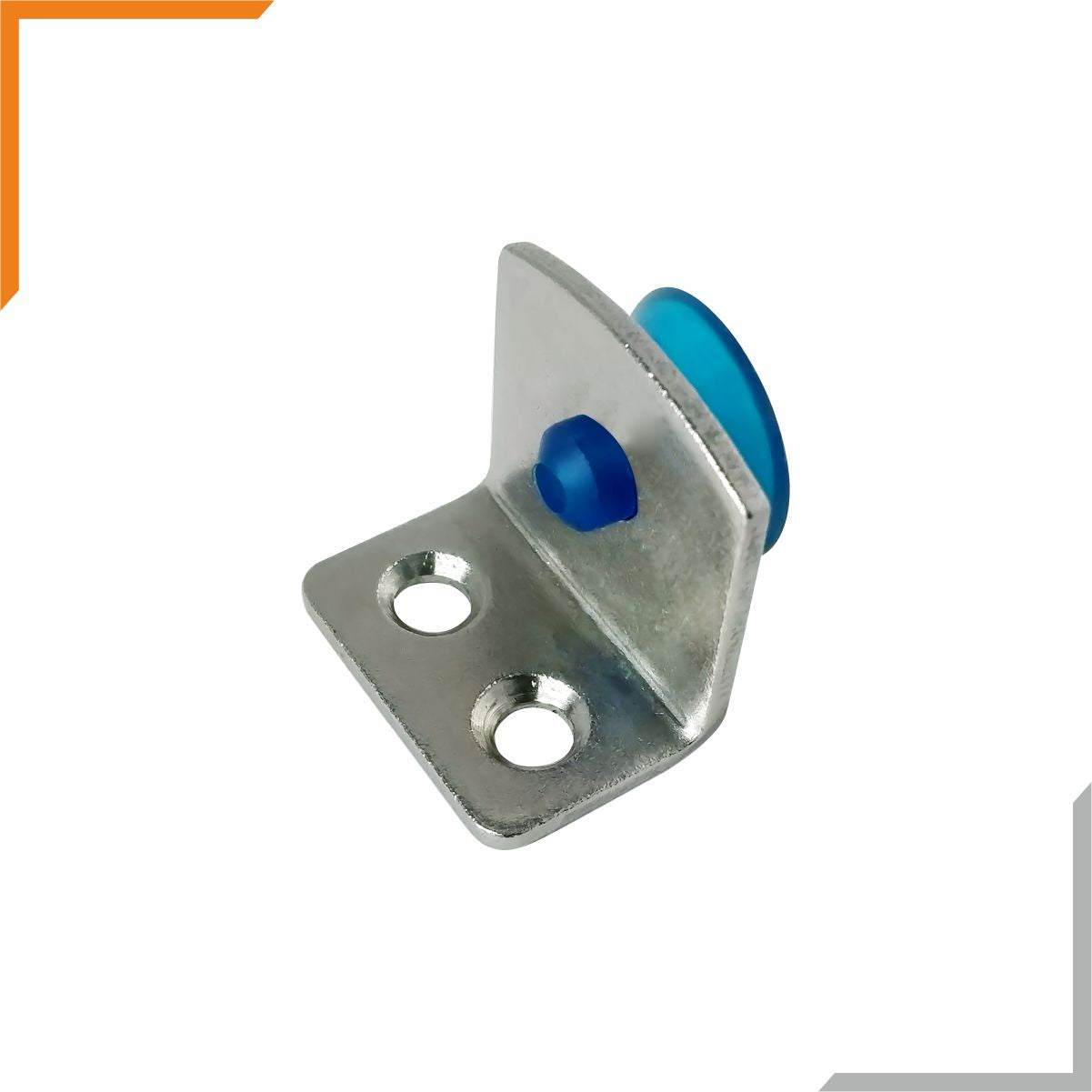 Stainless Steel Double Hole L-Button 15gm