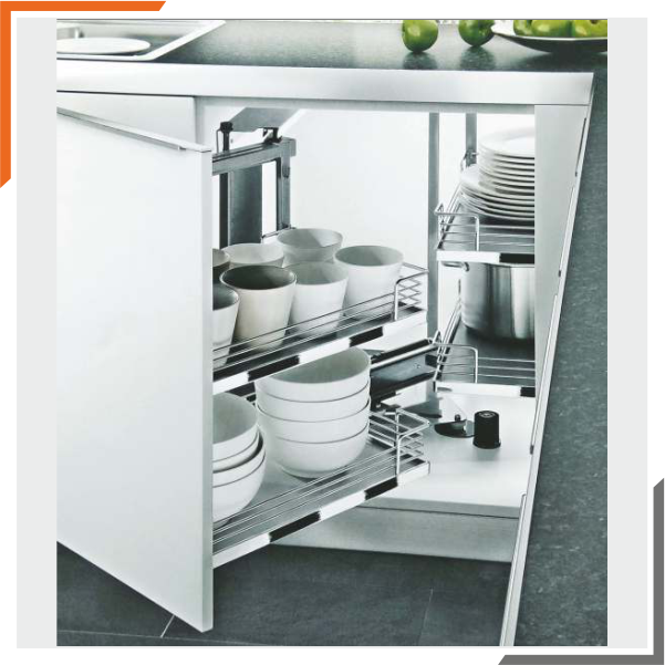 Soft Stop Magic Corner Normal (Satin Finish)