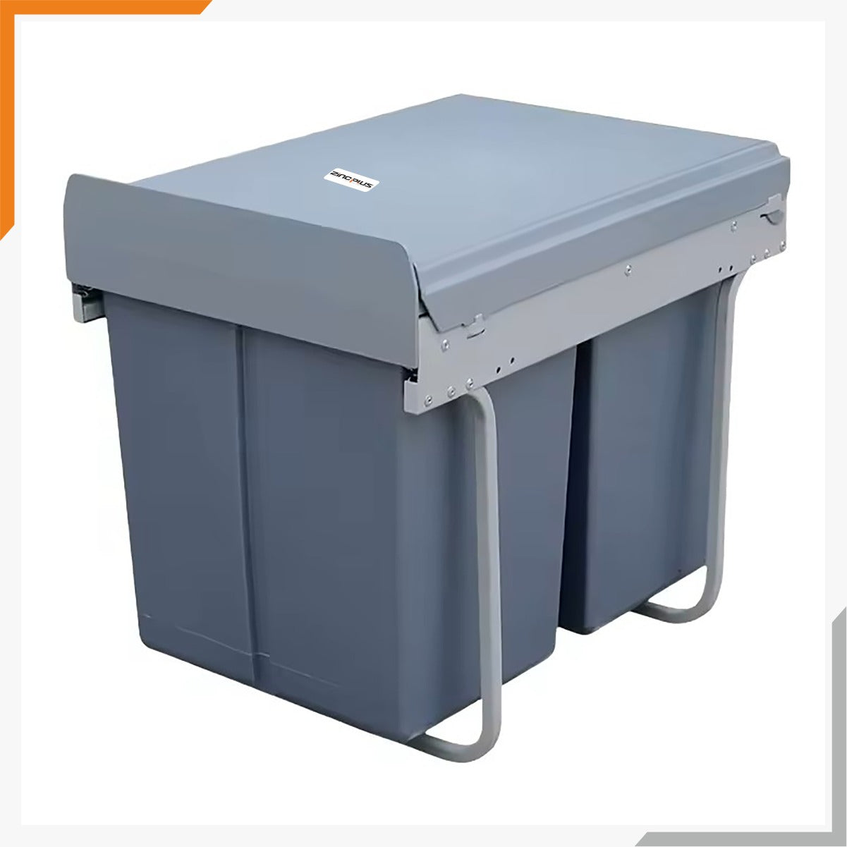 Auto Lid Bin Double (Dustbin) 22/40 Liter