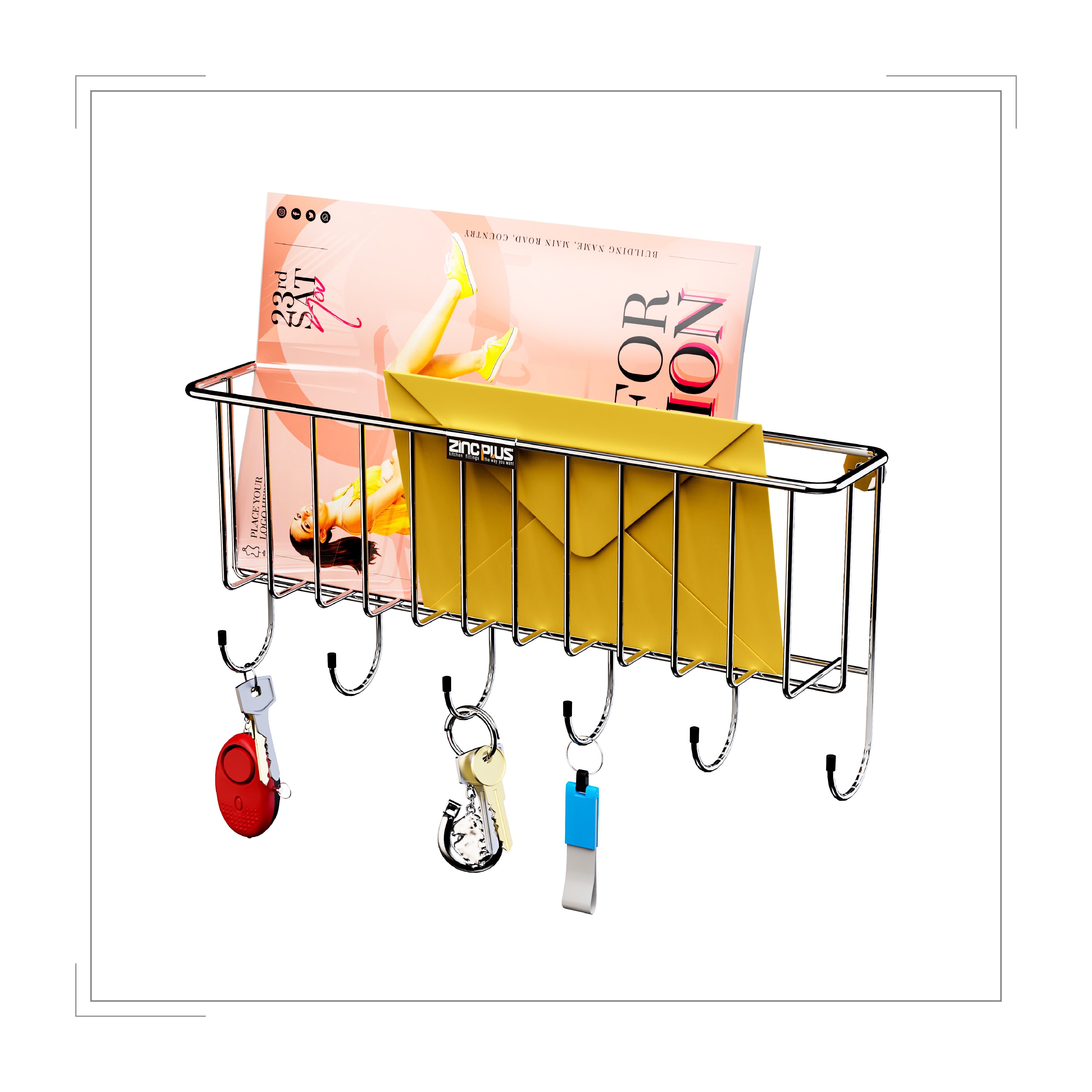 Key & Letter Holder
