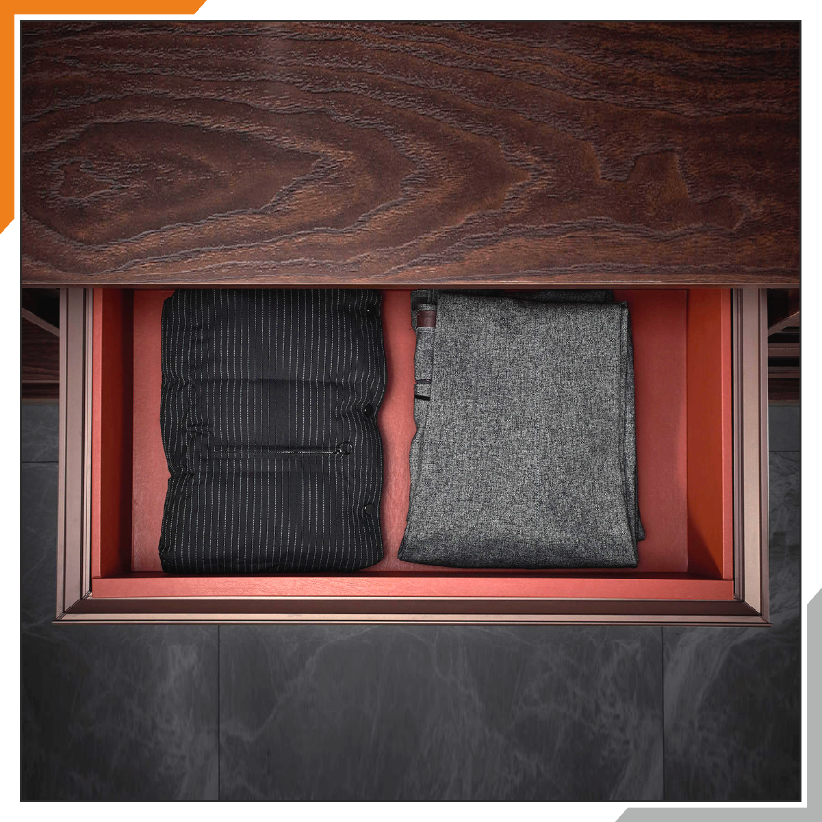 Leather Storage Basket (Mocha Color)