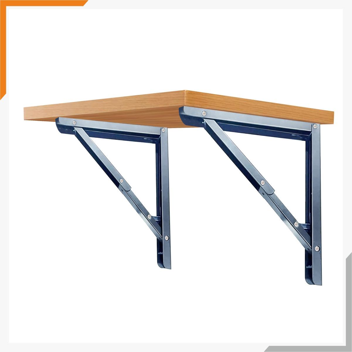 Folding Shelf Brackets | Wall Mount Folding Table Brackets Heavy Duty