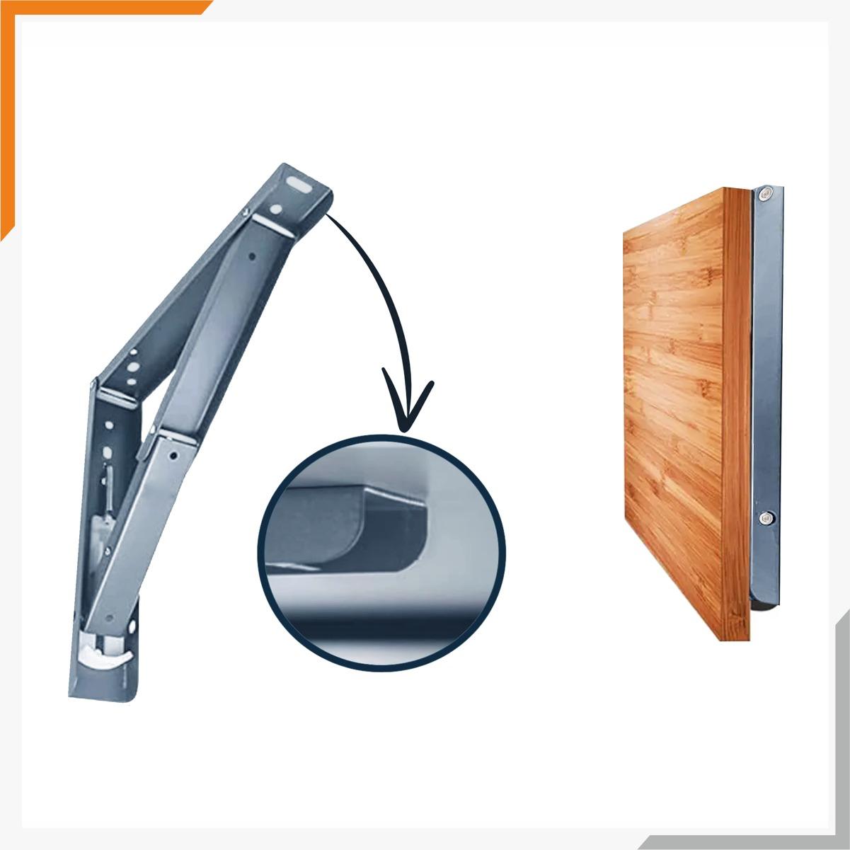 Folding Shelf Brackets | Wall Mount Folding Table Brackets Heavy Duty