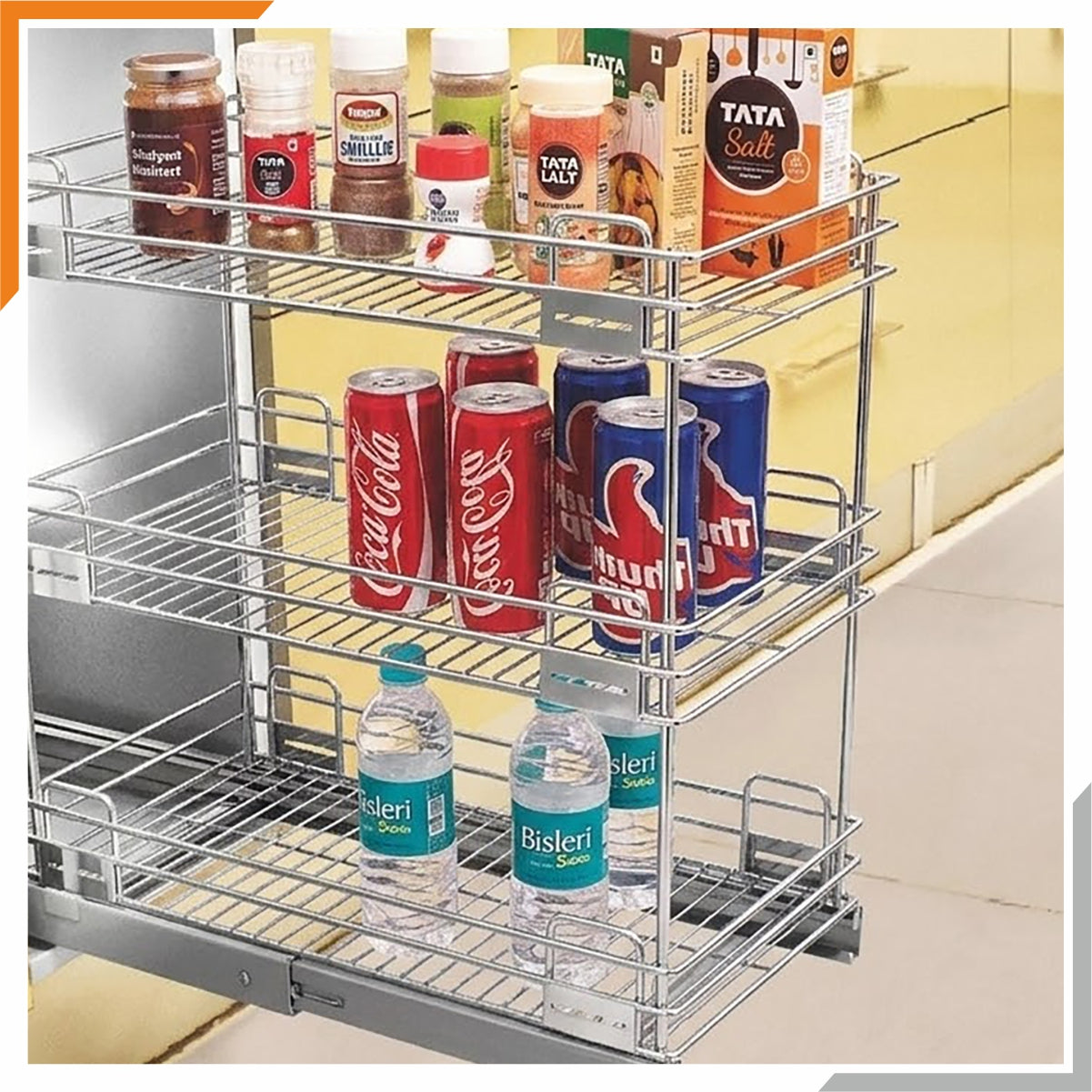 Pull-Out Organizer (Three Shelf)