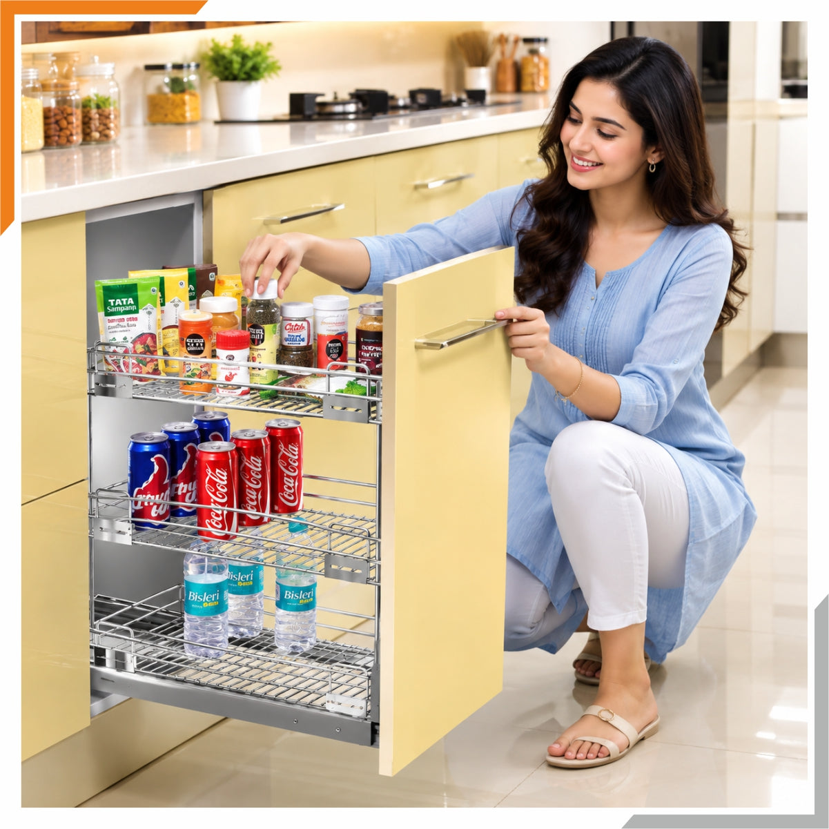 Pull-Out Organizer (Three Shelf)