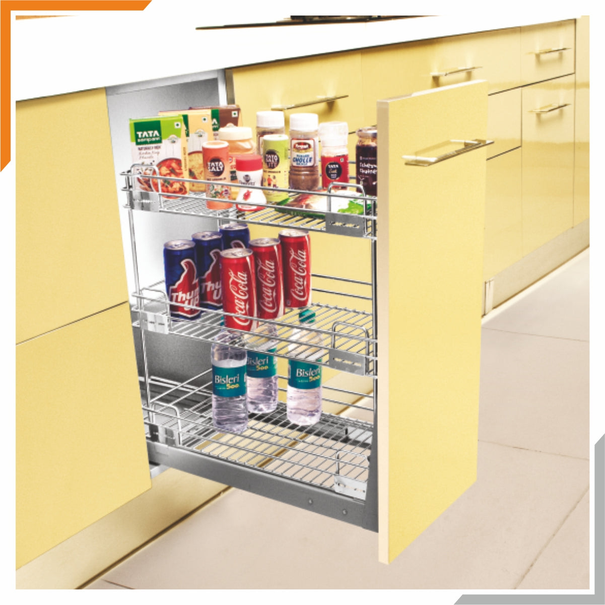 Pull-Out Organizer (Three Shelf)