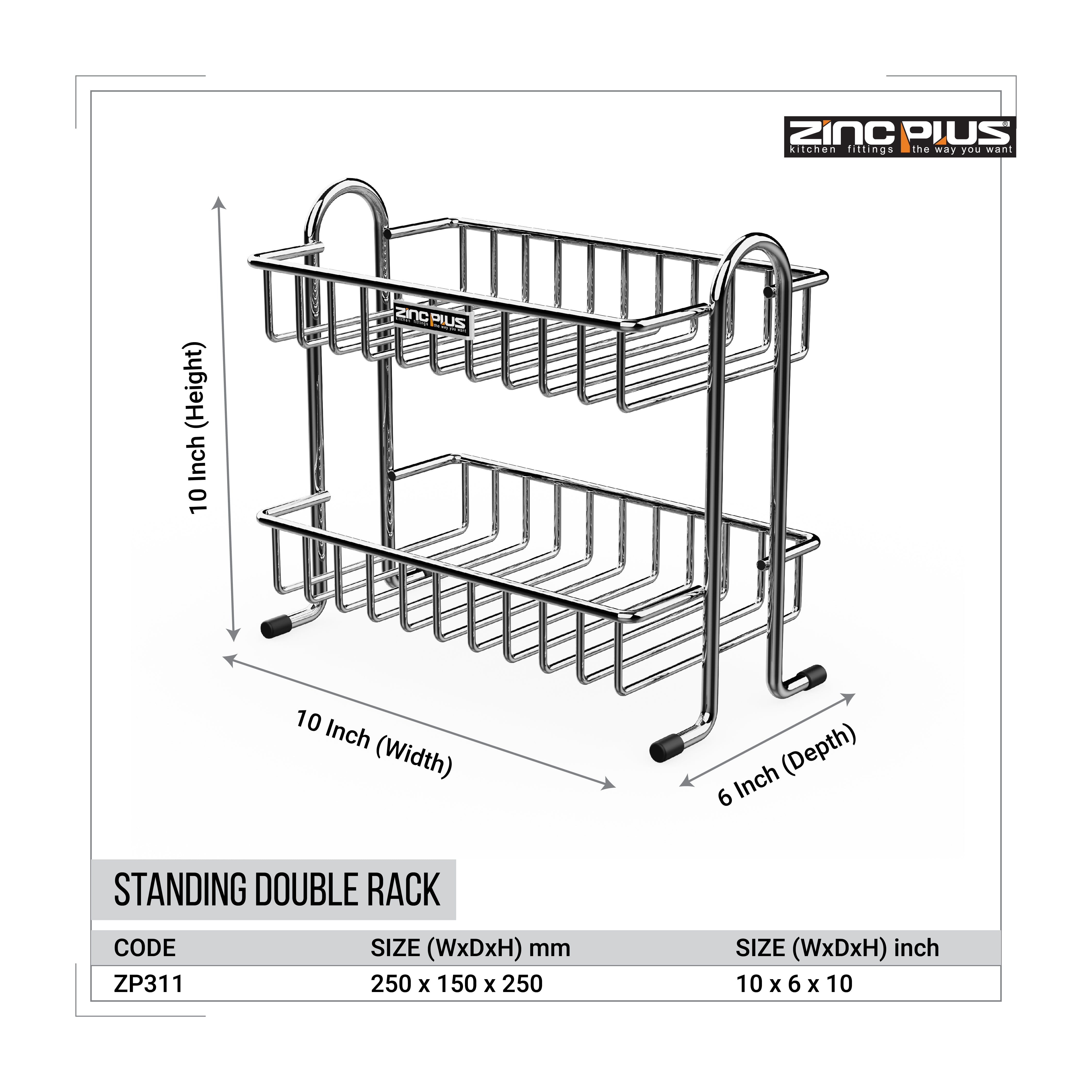 Standing Double Rack