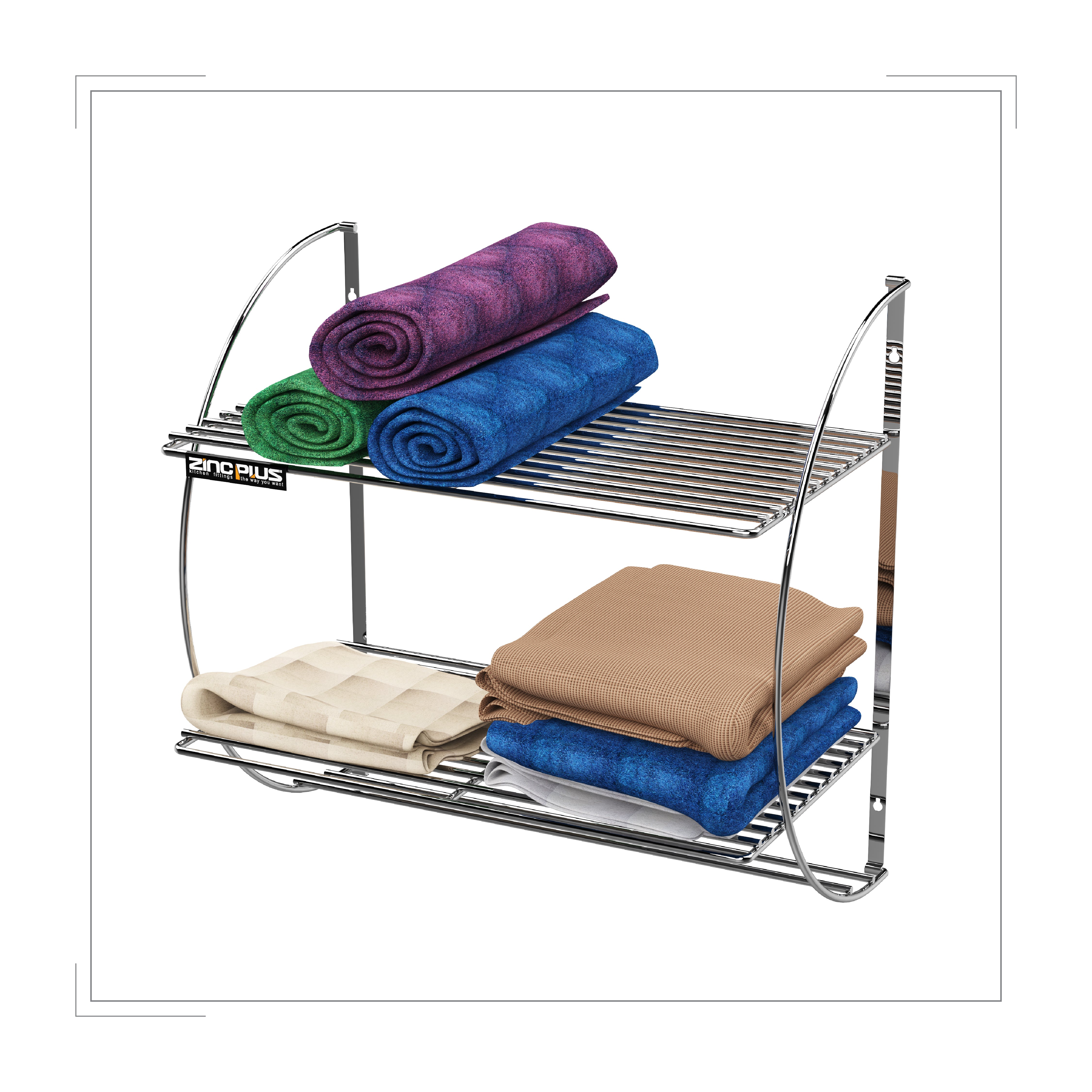 Towel Shelf Double