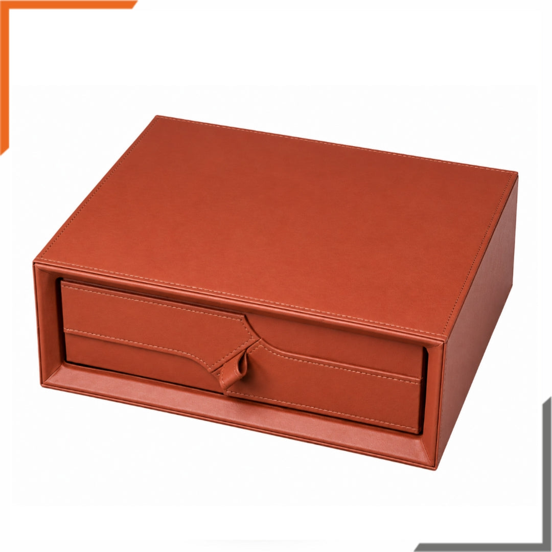 Leather Safe Box (Fingerprint)