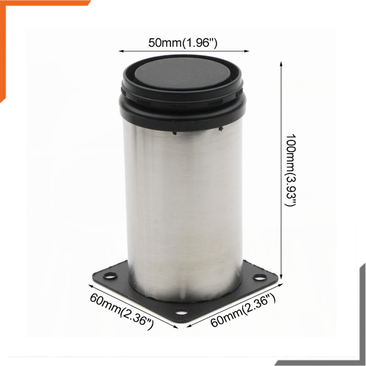 Stainless Steel  Leg Adjustable 100-150mm